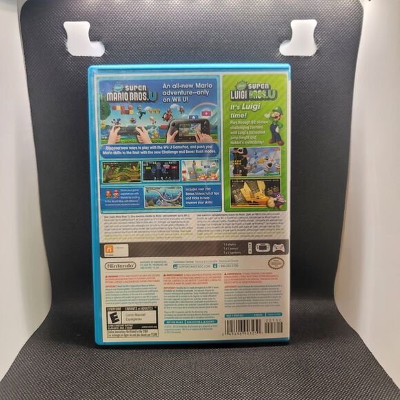 New Super Mario Bros. U + New Super Luigi U – Game Disc Only - Picture 2 of 6